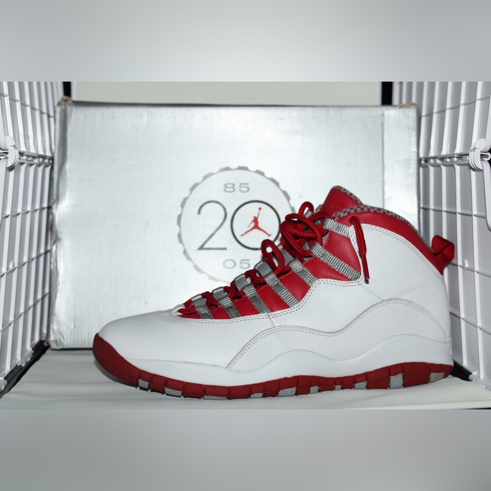 Air Jordan 10 “red steel”